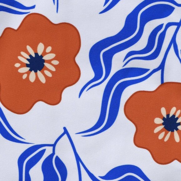 BERLOOK Reversible Floral Tie Bikini Bottom ONLY 51 - Picture 7 of 8